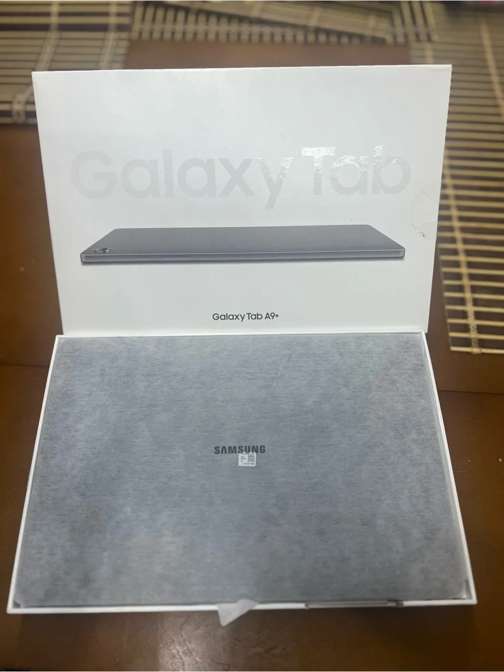 Samsung Galaxy Tab A9+ Silver Finish Tablet with Box